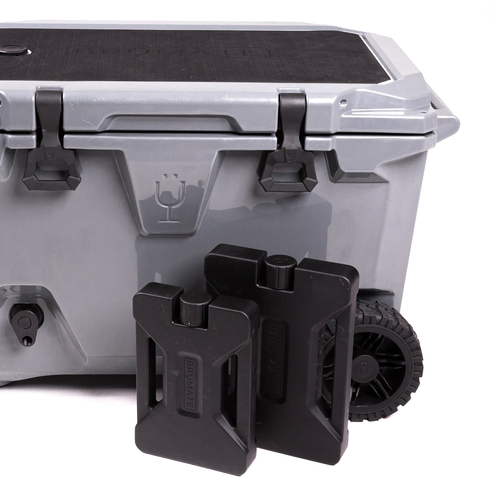 Br Tank 55-Quart Double Drink Holder Cooler Bundle | Blue Agave